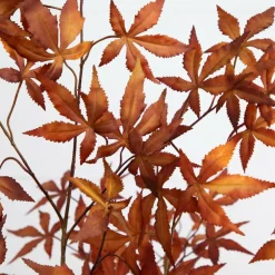 6ft. Orange Japanese Maple Artificial Potted Tree