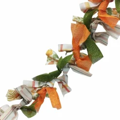 6ft. Orange Mix Fabric Garland by Ashland®