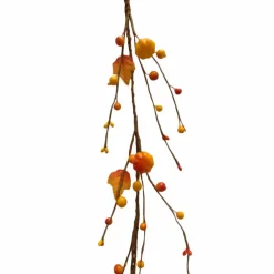 5ft. Orange Pumpkins & Leaves Coiled Garland by Ashland®