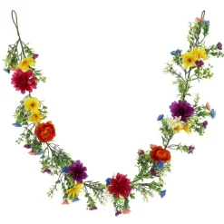 6ft. Orange, Purple, & Yellow Wildflower Garland by Ashland®
