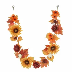6ft. Orange Sunflower Mix Garland by Ashland®