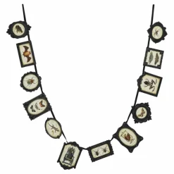 6ft. Ornate Fabric Frame Moth & Critter Garland by Ashland®