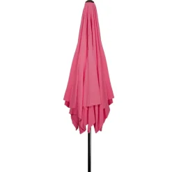 8.85ft. Outdoor Patio Lotus Umbrella