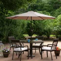 6.5ft. Outdoor Patio Market Umbrella