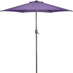 7.5ft. Outdoor Patio Market Umbrella with Hand Crank