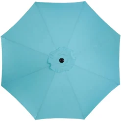 9ft. Outdoor Patio Market Umbrella with Hand Crank & Tilt