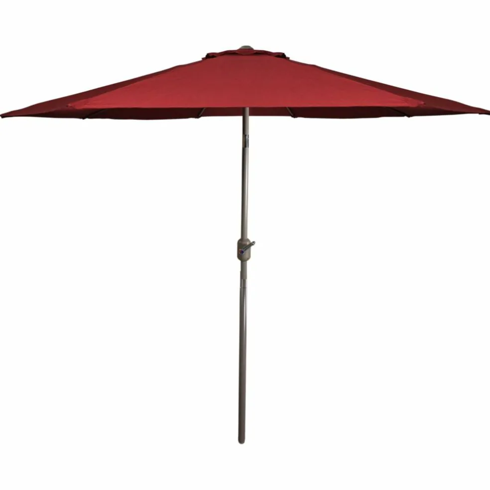 9ft. Outdoor Patio Market Umbrella with Hand Crank & Tilt
