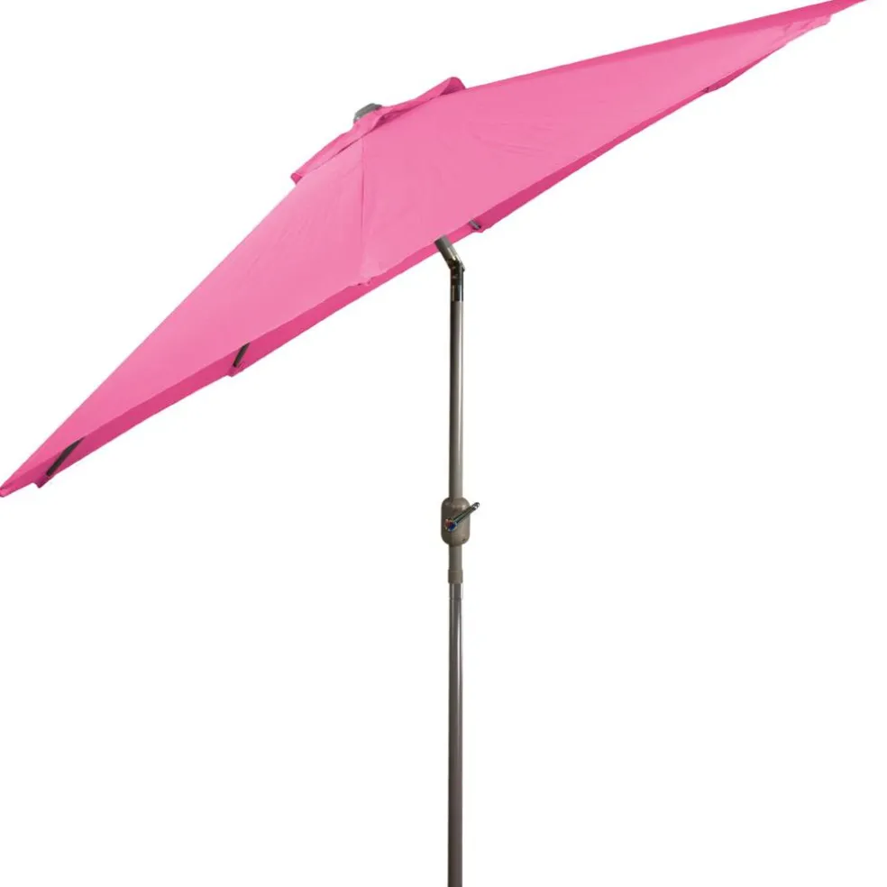 9ft. Outdoor Patio Market Umbrella with Hand Crank & Tilt