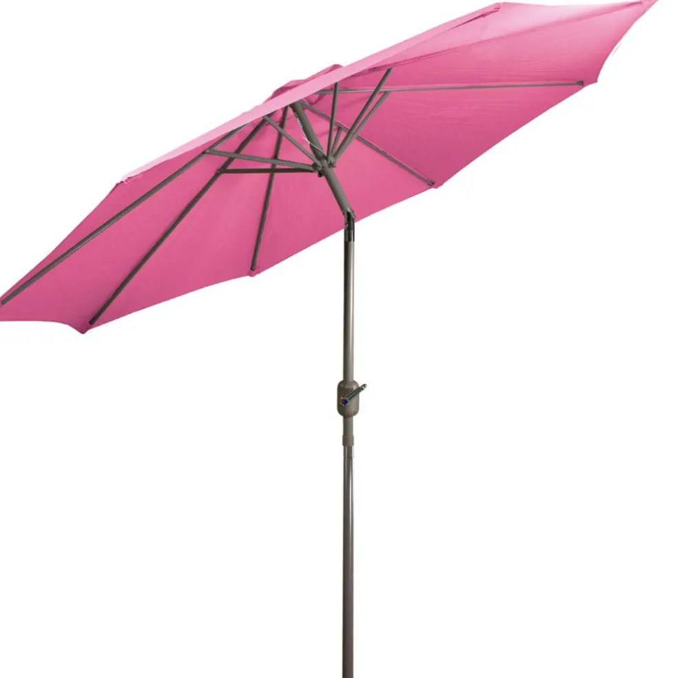 9ft. Outdoor Patio Market Umbrella with Hand Crank & Tilt