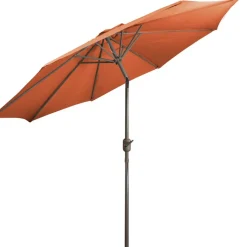 9ft. Outdoor Patio Market Umbrella with Hand Crank & Tilt