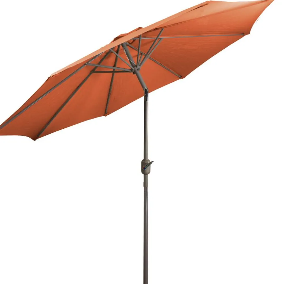9ft. Outdoor Patio Market Umbrella with Hand Crank & Tilt
