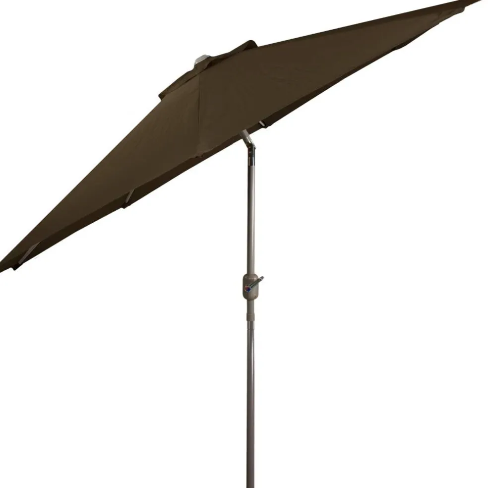 9ft. Outdoor Patio Market Umbrella with Hand Crank & Tilt