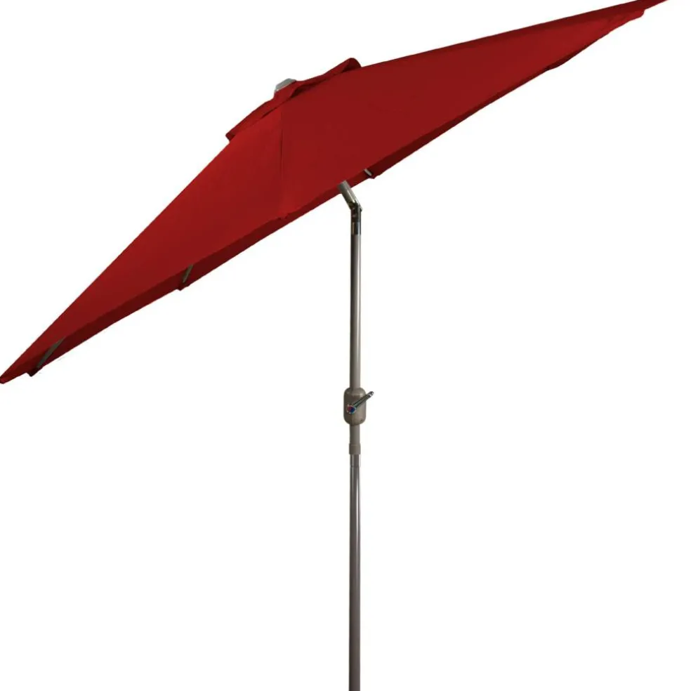 9ft. Outdoor Patio Market Umbrella with Hand Crank & Tilt