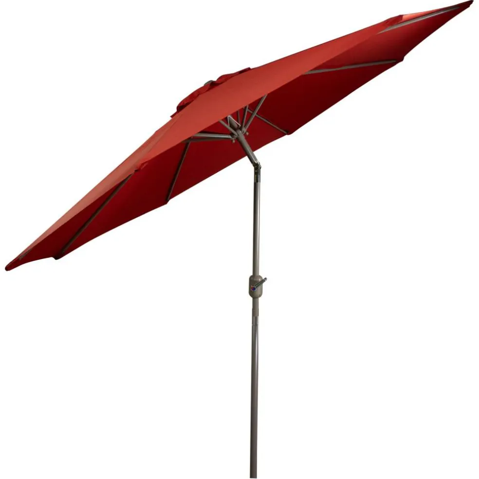 9ft. Outdoor Patio Market Umbrella with Hand Crank & Tilt