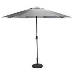 9ft. Outdoor Patio Market Umbrella with Hand Crank & Tilt