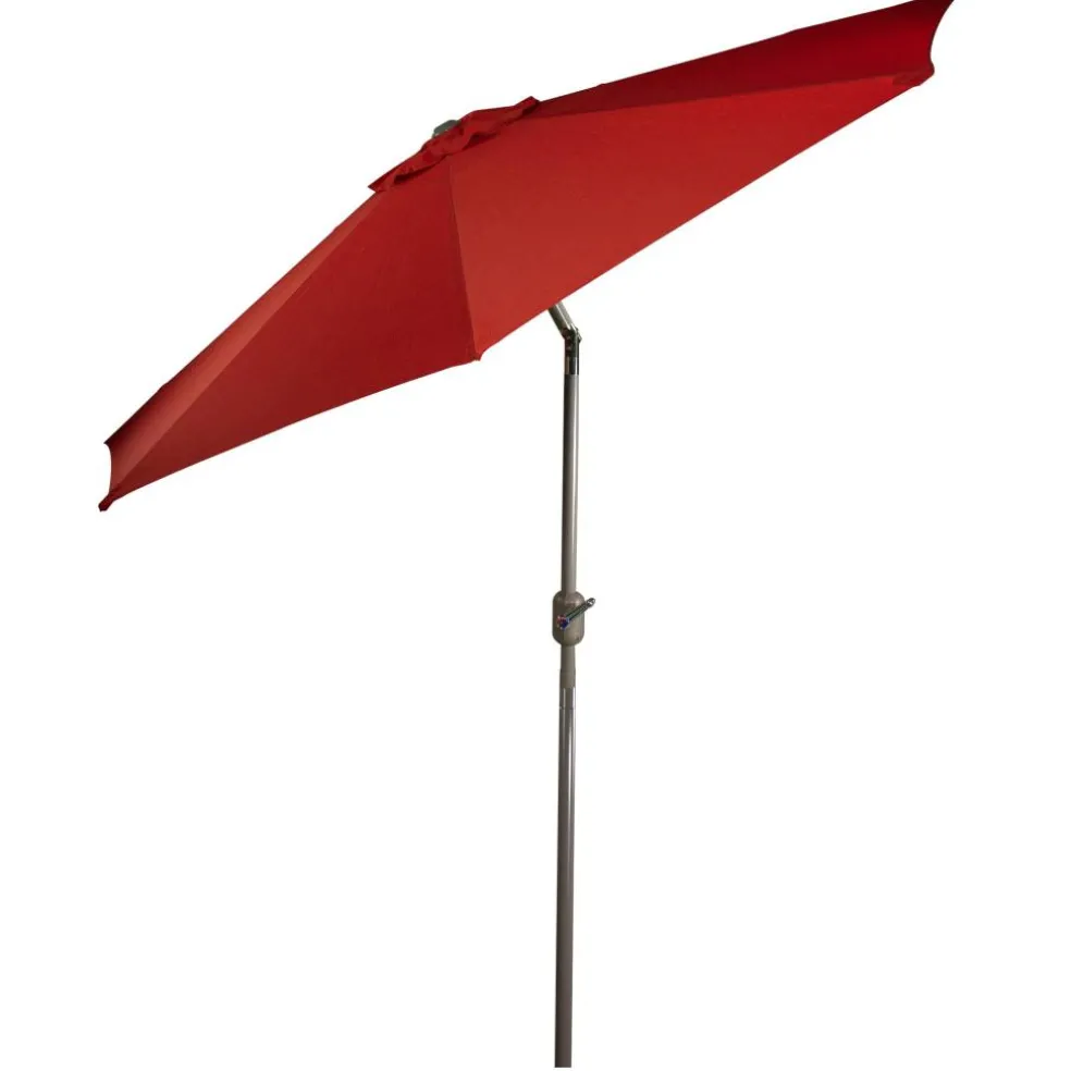 9ft. Outdoor Patio Market Umbrella with Hand Crank & Tilt