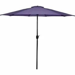 9ft. Outdoor Patio Market Umbrella with Hand Crank & Tilt