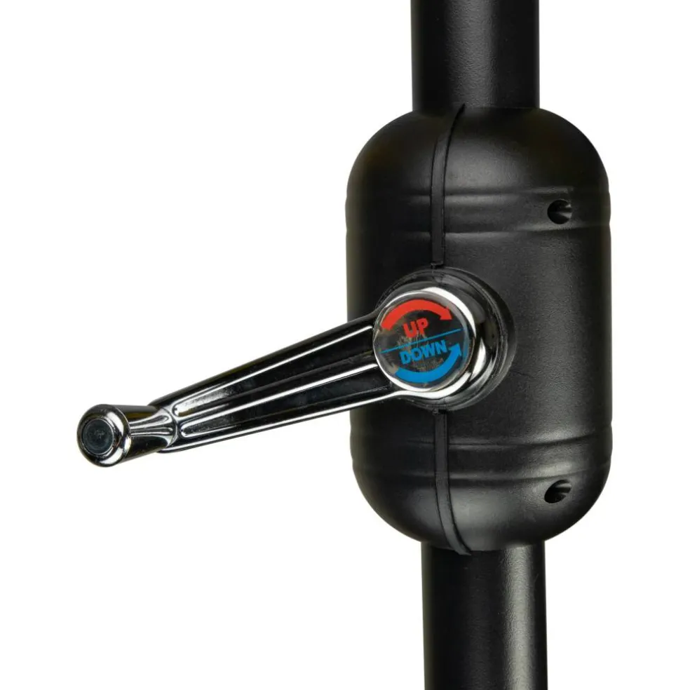 15ft. Outdoor Patio Market Umbrella with Hand Crank