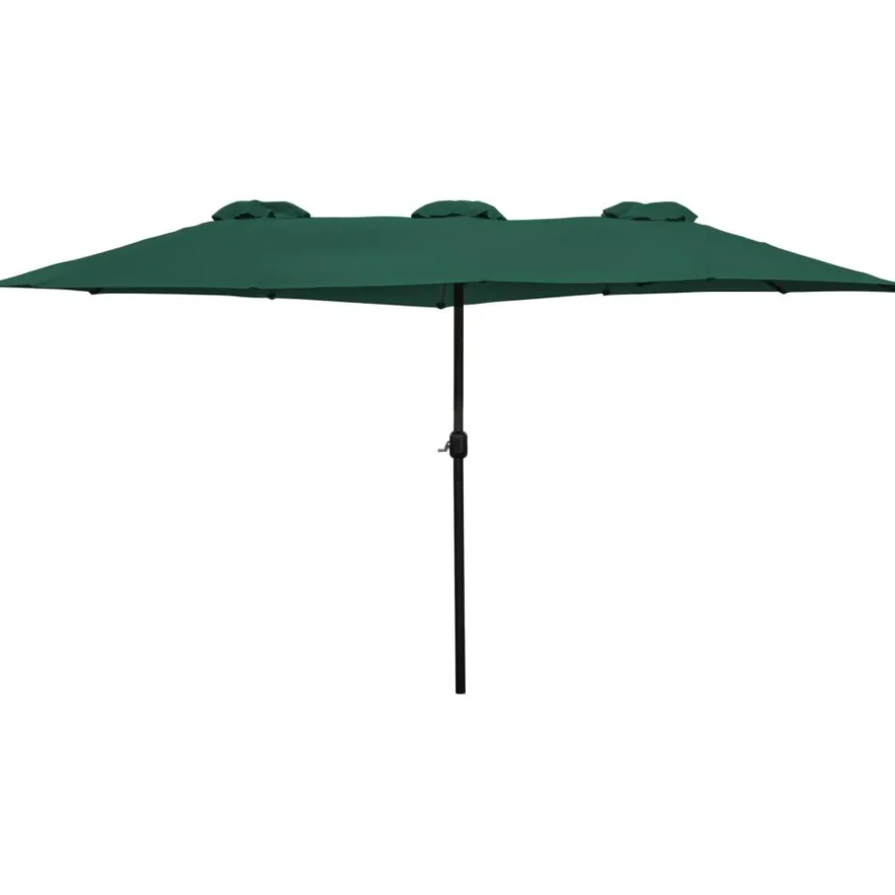 15ft. Outdoor Patio Market Umbrella with Hand Crank