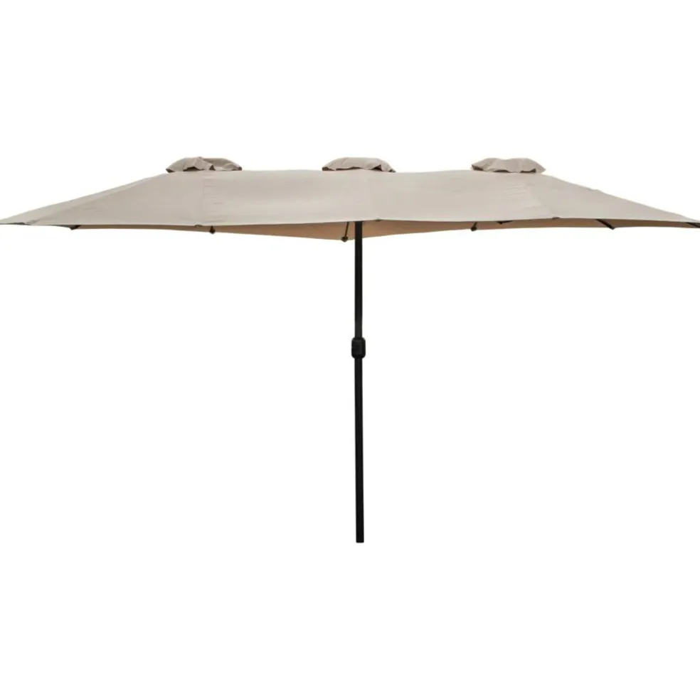 15ft. Outdoor Patio Market Umbrella with Hand Crank
