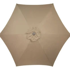 7.5ft. Outdoor Patio Market Umbrella with Hand Crank