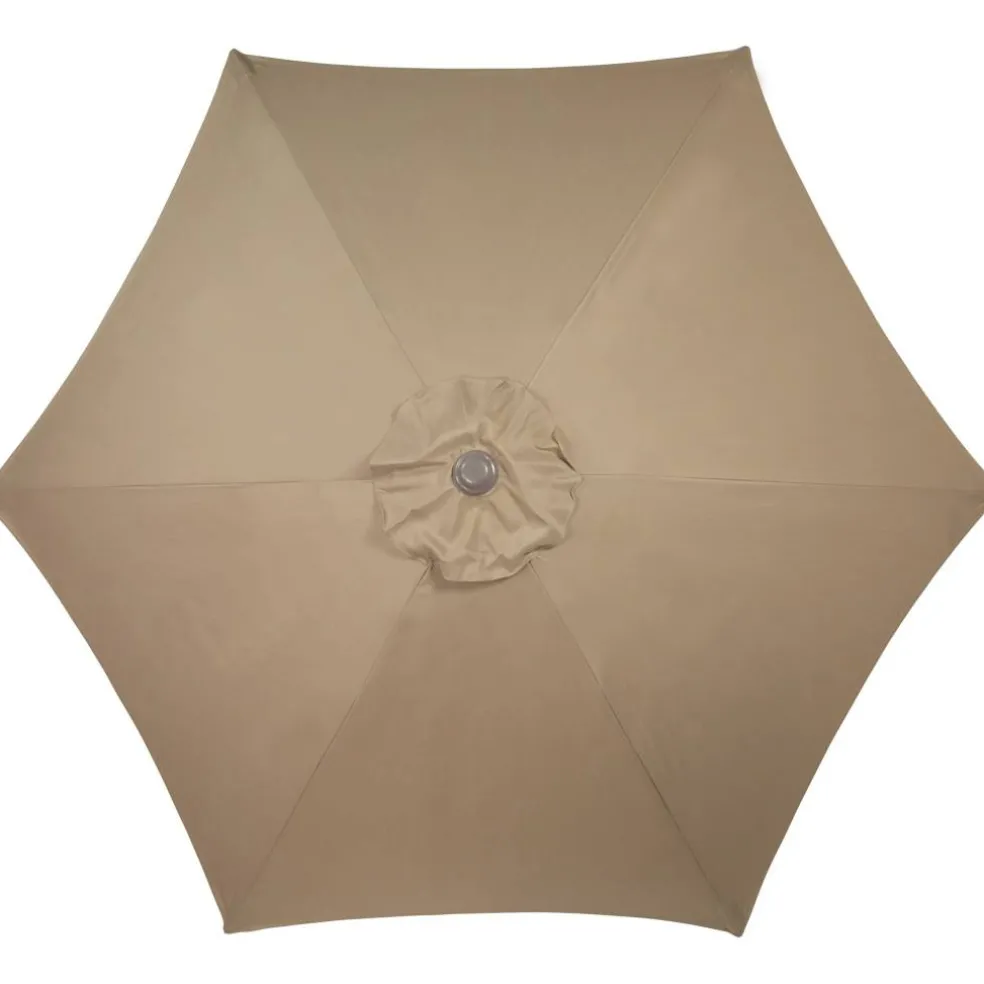7.5ft. Outdoor Patio Market Umbrella with Hand Crank