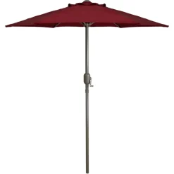 7.5ft. Outdoor Patio Market Umbrella with Hand Crank