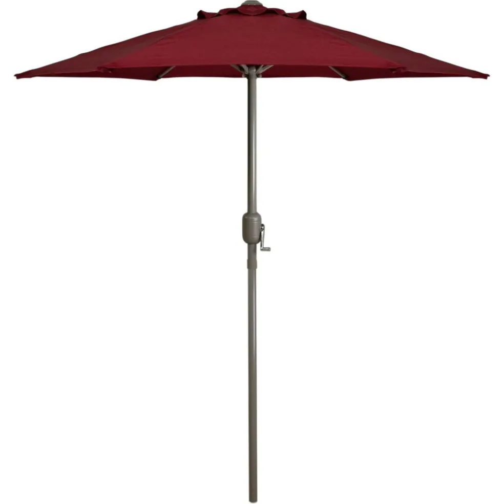 7.5ft. Outdoor Patio Market Umbrella with Hand Crank