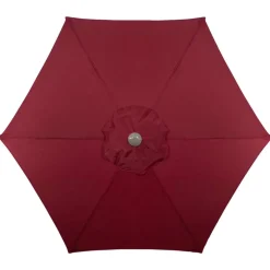 7.5ft. Outdoor Patio Market Umbrella with Hand Crank
