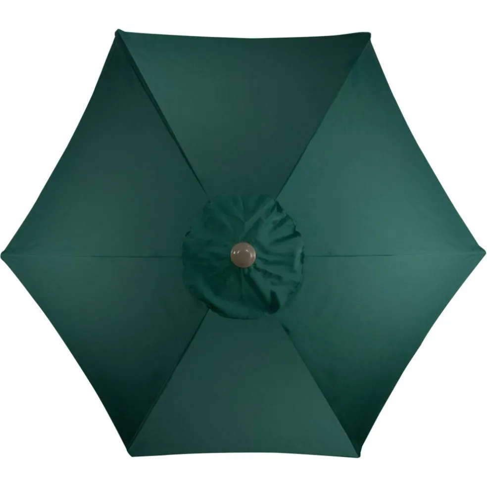 7.5ft. Outdoor Patio Market Umbrella with Hand Crank