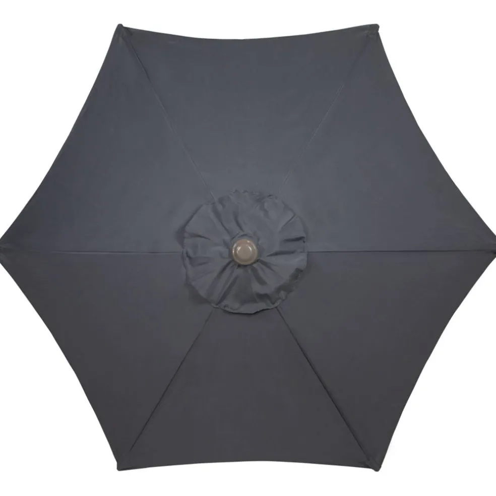 7.5ft. Outdoor Patio Market Umbrella with Hand Crank
