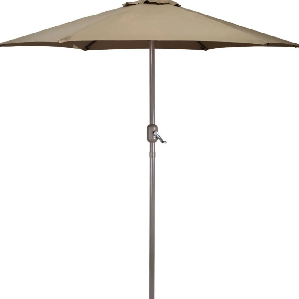7.5ft. Outdoor Patio Market Umbrella with Hand Crank
