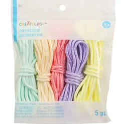 8ft. Pastel Paracords by Creatology™, 5ct.