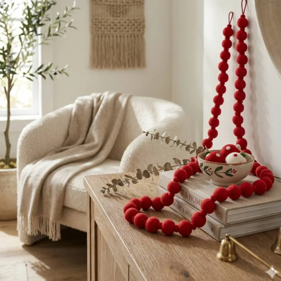 6ft. Pom Pom Decorative Garland by Celebrate It™