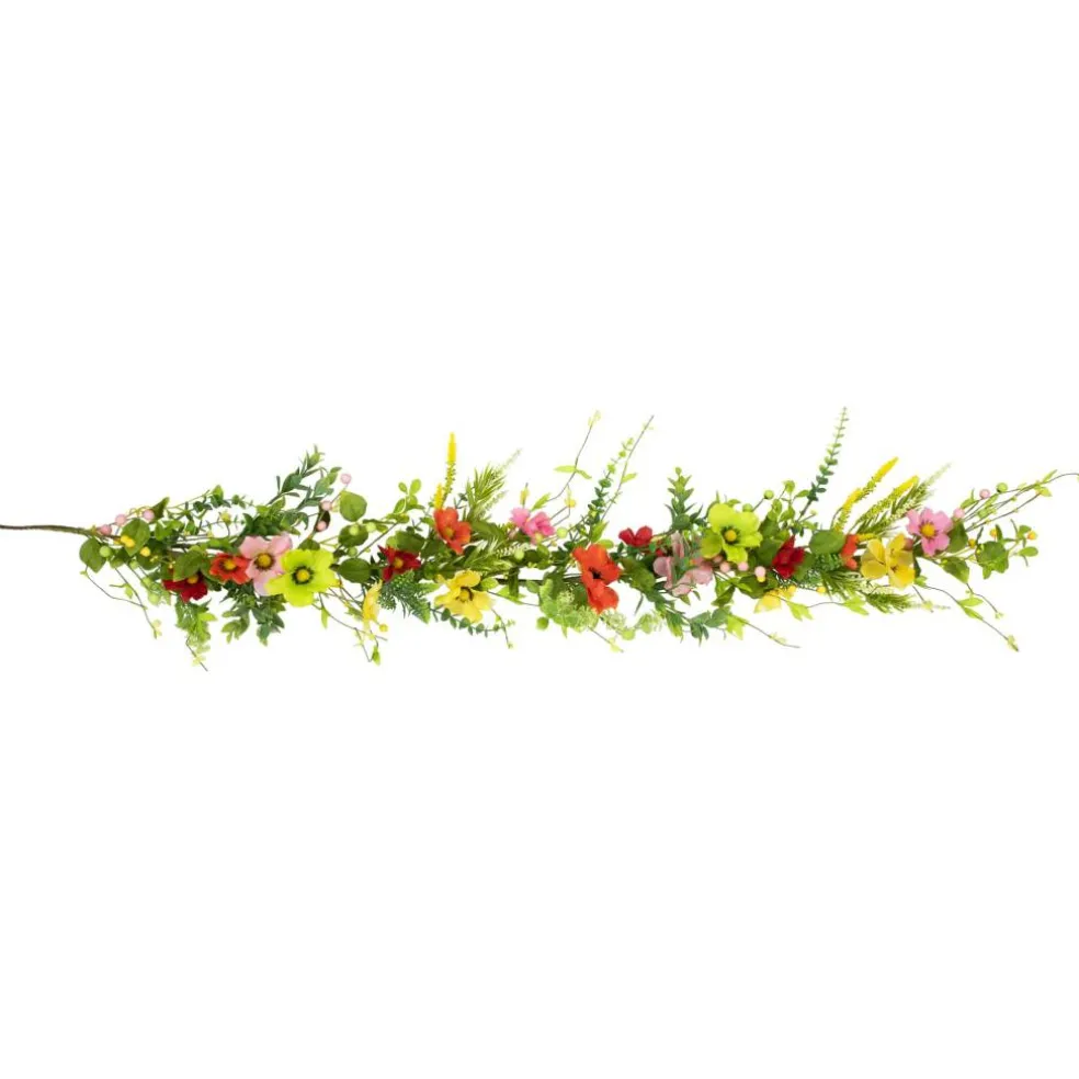 5ft. Poppy & Eucalyptus Spring Garland