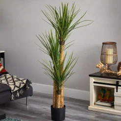 4.8ft. Potted Yucca Tree