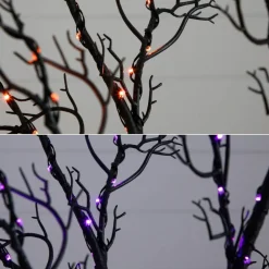 6ft. Pre-Lit Artificial Minimalist Twig Tree