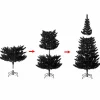 7.5ft. Pre-Lit Spooky Flocked Halloween Tree, Color Changing LED Lights by Ashland®