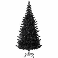 7.5ft. Pre-Lit Spooky Flocked Halloween Tree, Color Changing LED Lights by Ashland®