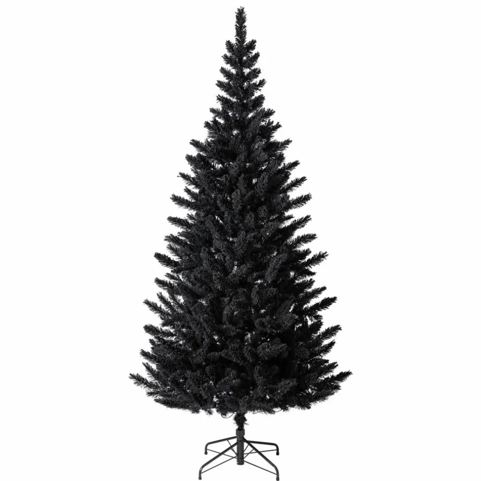 7.5ft. Pre-Lit Spooky Flocked Halloween Tree, Color Changing LED Lights by Ashland®