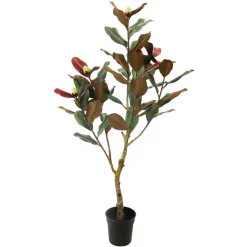 4.5ft. Premade Potted Green & Red Magnolia Tree by Ashland®