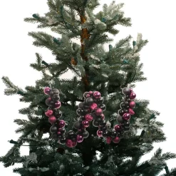 6ft. Purple & Black Ornament Garland by Ashland®