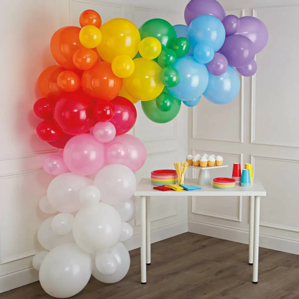 10ft. Rainbow Balloon Garland by Celebrate It™