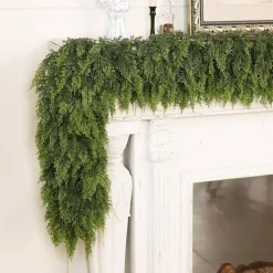 5FT Real Touch Cedar Garland(Green)11.5 x 11.1 x 2.95 inches