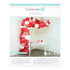 10ft. Red Garland Balloon Kit by Celebrate It™