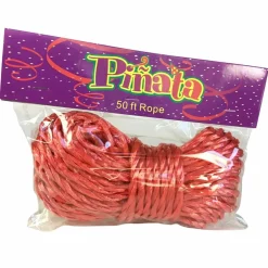 50ft. Red Piñata Rope