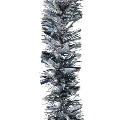 6ft. Silver & Black Tinsel Garland by Ashland®