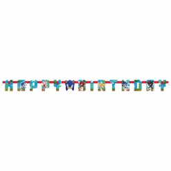 6ft. Sonic the Hedgehog™ Birthday Banner
