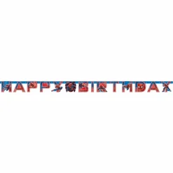 6.5ft. Spider-Man Birthday Banner