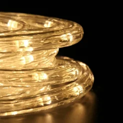 288ft. Warm White LED Commercial Grade Outdoor Christmas Rope Lights